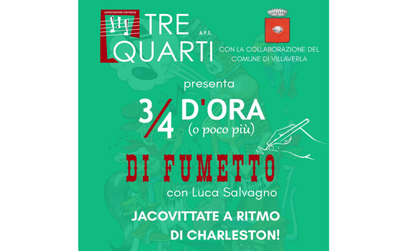 23 Ottobre 2025 – “3/4 d’ora o poco più” con Luca Salvagno